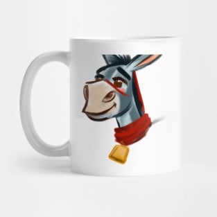 Cute Mule Drawing Mug